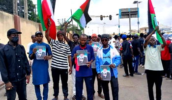 Islamic group protests in Lagos over Khamenei’s death