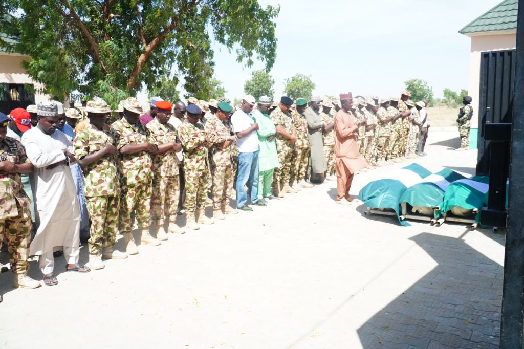 Soldiers killed in Borno terrorists’ attack buried