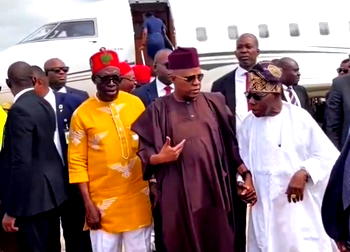 Shettima, Obasanjo, Jonathan, others in Anambra as Soludo takes oath of office for 2nd term