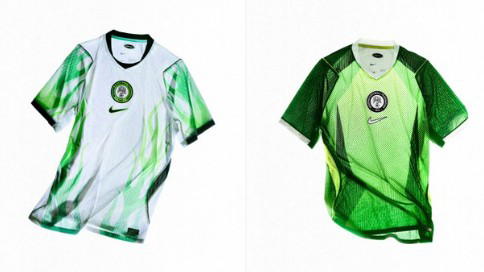 Super Eagles unveil new Nike jerseys despite W/Cup miss