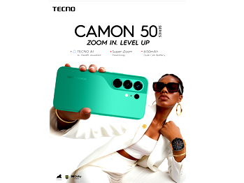 Tecno Camon 50 Unites Technology, Fashion And Productivity In One Next-Generation Device