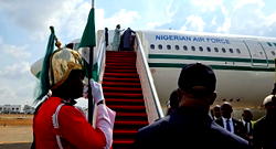 Tinubu, wife depart Abuja for UK state visit