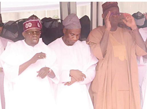 Security of Nigeria not one man’s responsibility — Tinubu Security of Nigeria not one man’s responsibility — Tinubu