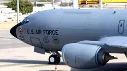 US refueling aircraft crashed in western Iraq: US military