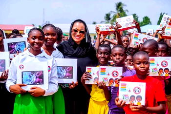 Senator Akpoti-Uduaghan distributes digital devices to boost education in Kogi Central