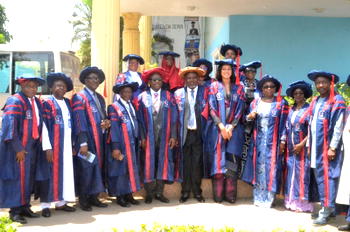 Ukachukwu unveils ₦50bn research endowment as European University of Nigeria holds Maiden matriculation