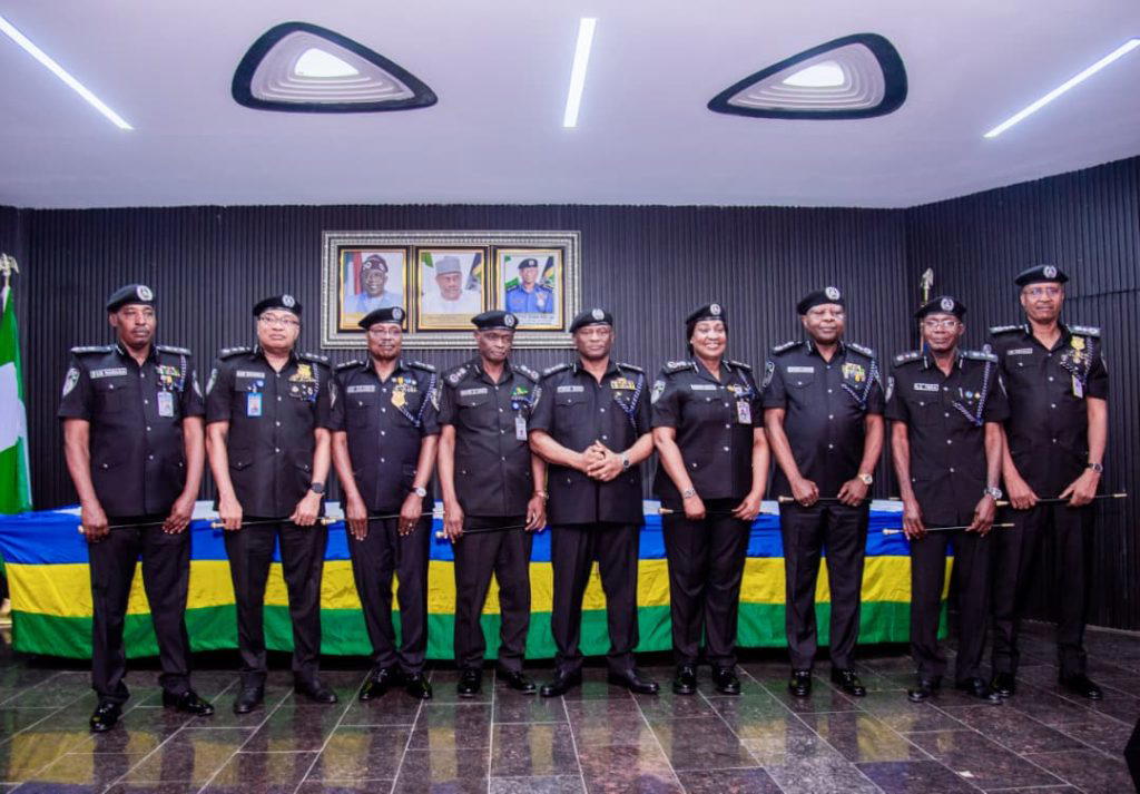 IGP Disu decorates new DIGs, urges intelligence-led policing