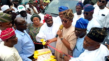 Saliu swears in LG secretary, supervisors, empowers councillors with vehicles