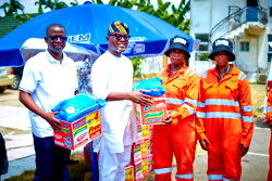 IWD: LAWMA celebrates female street sanitation workers