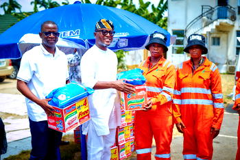 IWD: LAWMA celebrates female street sanitation workers