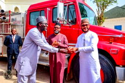 MapleAfrica Alliance donates two fire trucks to Zamfara