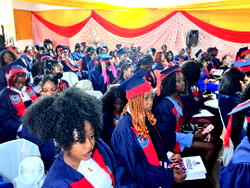Mudiame University holds fifth matriculation, breaks ground for medical facilities