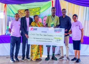 Model College Kankon wins ISEF Spelling Bee in Badagry