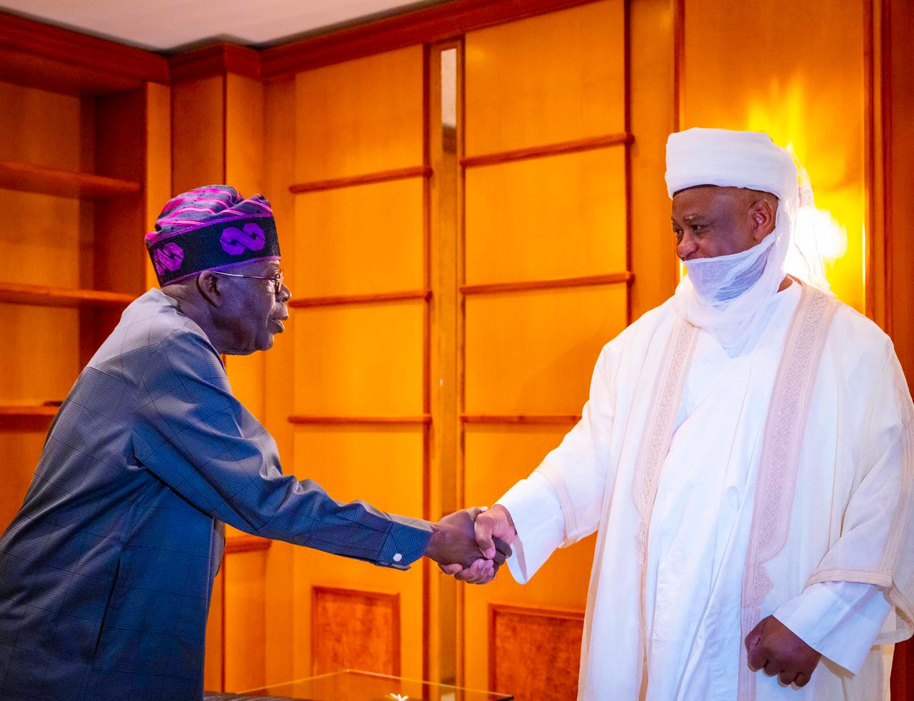 Sultan of Sokoto visits Tinubu