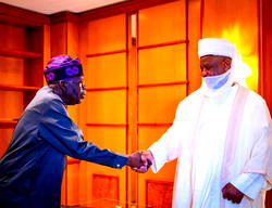 Photos: Sultan of Sokoto visits Tinubu