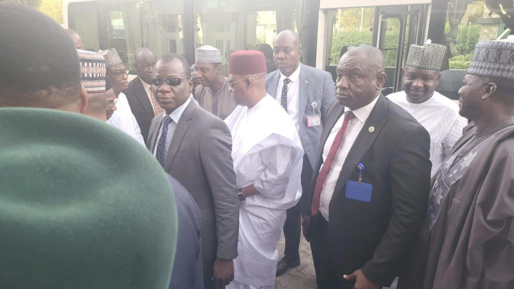 Shettima and NEMA Chief Meet with Survivors of Maiduguri Explosion