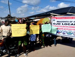 Landlords, residents protest planned demolition of Lagos community, allege land grab