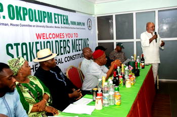 Former Rep Eyiboh endorses lawmaker Etteh for second term