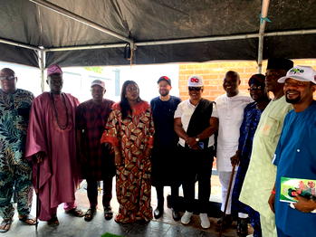 Ashafa joins Ikosi-Isheri Mayoress to inspect projects