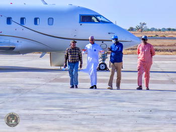 Governor Lawal hails historic test flight at Gusau International Airport