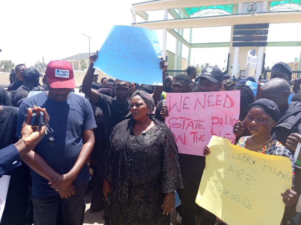 Plateau Youths protest rising insecurity, call for urgent Govt action