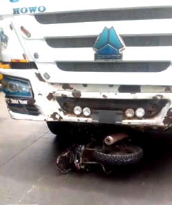Dispatch rider killed as tanker flees scene on Apapa–Oshodi Expressway