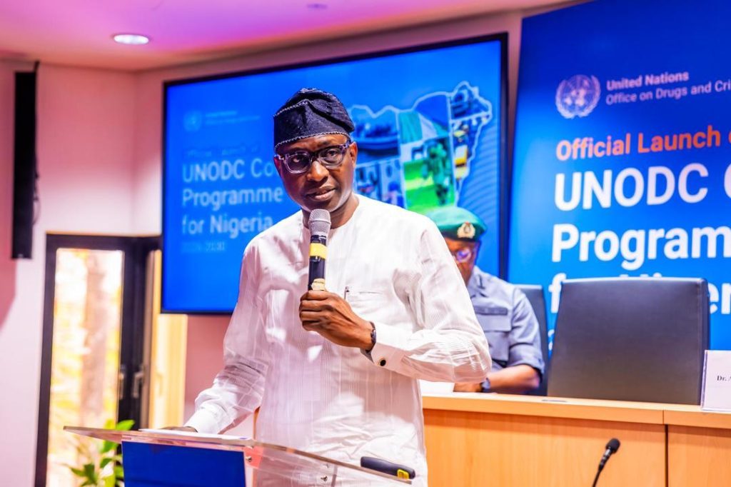 Olukoyede praises UNODC's emphasis on combating corruption and curbing illegal money transfers