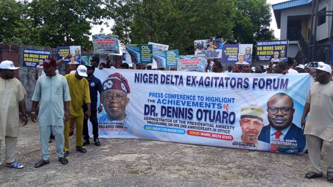 Ex-agitators show support for Otuaro, Tompolo