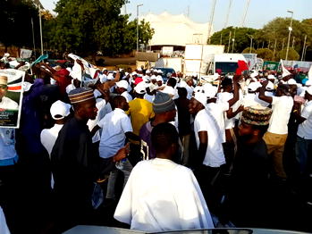 PDP convention opens amid rift; Wike camp pushes ahead as Turaki bloc stays away