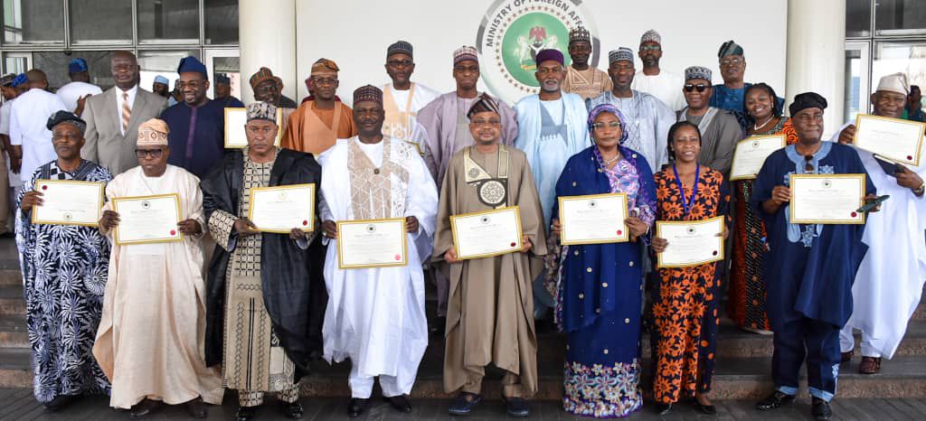 FG elevates 19 Foreign Service Officers to Ambassadors-in-Situ