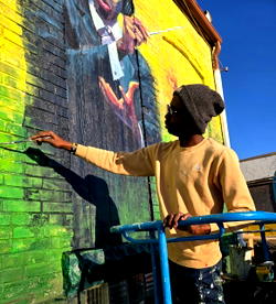 Bolaji Ogunwo’s global canvas comes to Springfield 