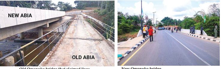 Omenuko Bridge, once a death trap, comes back to life in Abia