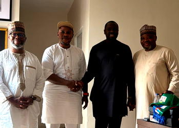 APC aspirants Oyiborume, Alancha consult Uba Michael ahead of nat’l convention