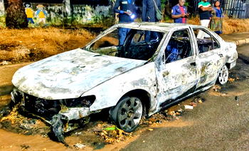 PDP official escapes death in Makurdi, car burnt, hours after new appointment