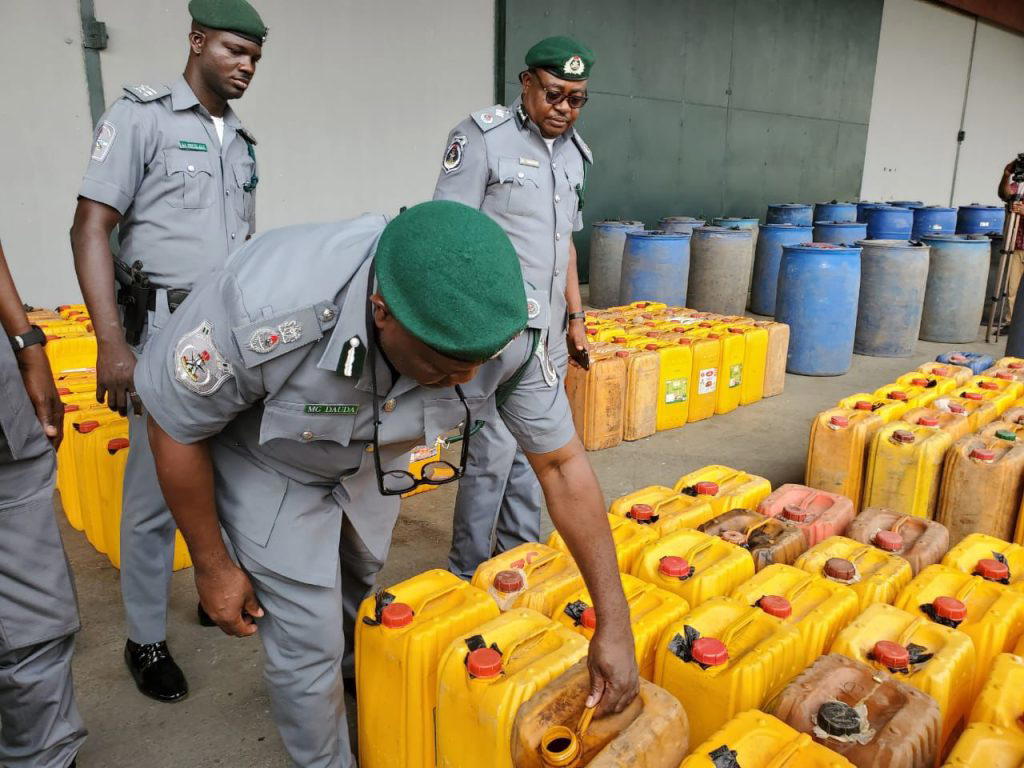 C’River: Customs seizes 14,375 litres of PMS bound for Cameroon