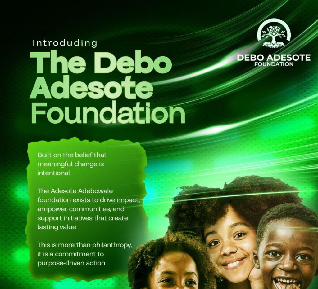 Debo Adesote Foundation launches to advance sustainable development and community empowerment across Nigeria
