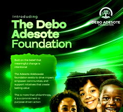 Debo Adesote Foundation launches to advance sustainable development and community empowerment across Nigeria