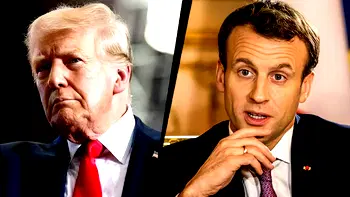 Trump makes fun of Macron, says wife treats him ‘badly’