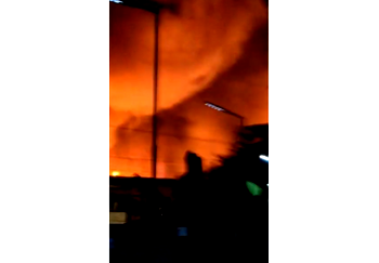 Fire engulfs Akim Timber Market in Calabar six days after Gas explosion