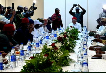 APC governors visit Tinubu, hold crucial meeting in Lagos ahead party primaries