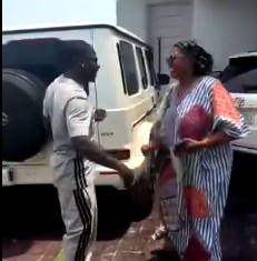Asake gifts Mum G-Waggon after returning to Lagos