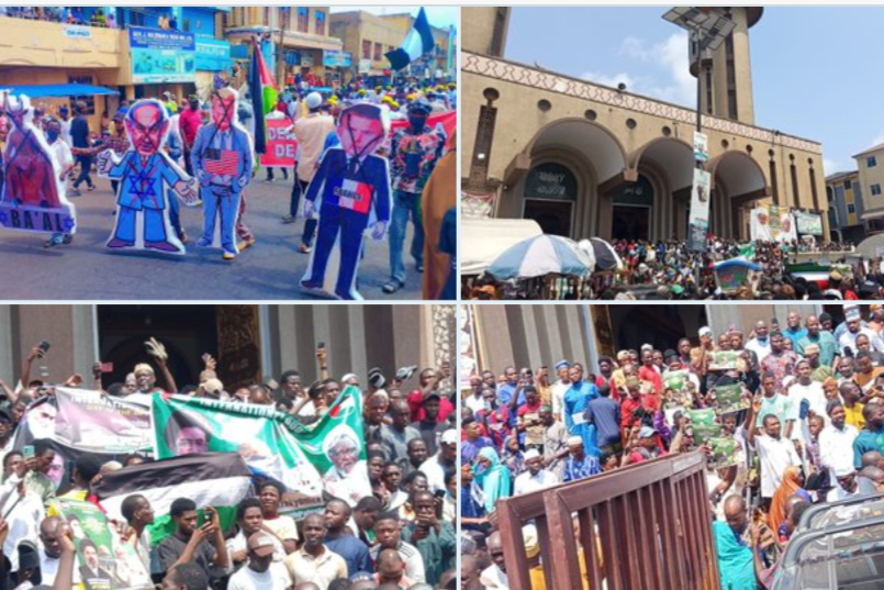 Photos: Shia Muslims stage pro-Iran protest in Abuja