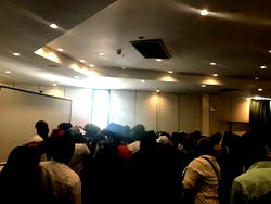 Tension, chaos trail APC convention as journalists fight for access tags