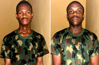 Navy hands over two fake officers to police in Calabar