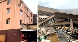 ‘I slept in that building; it was strong’ – Resident reacts to Lagos school building collapse