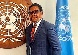 Onolememen represents Africa at UN CSW70, calls for greater continental leadership