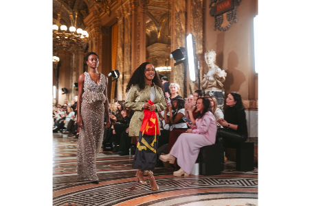 Sara Mosquito steals the spotlight at Paris Fashion Week