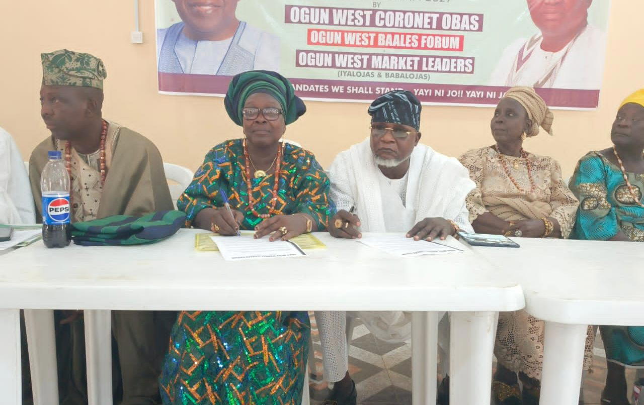 2027: Ogun West monarchs, traders endorse Tinubu, Adeola’s gov’ship ambition