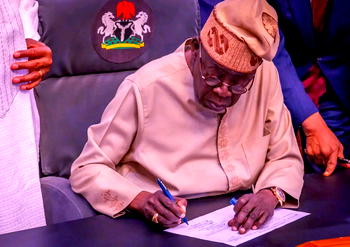 Tinubu signs 2026 appropriation bill, 2025 budget extension