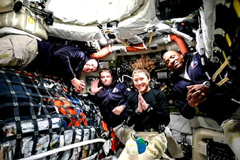 Artemis astronauts more than halfway to Moon, putting Earth in rearview